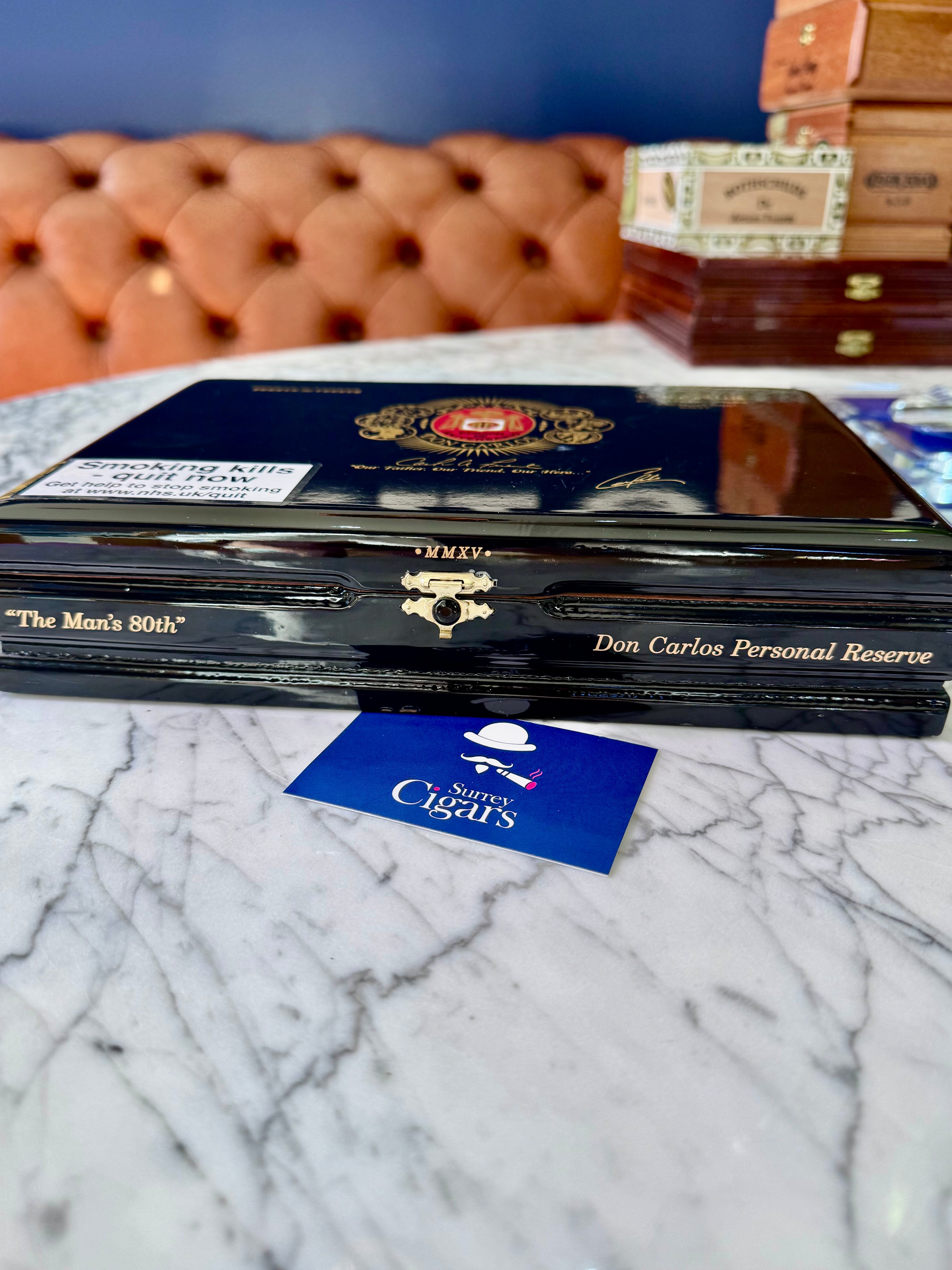 Arturo Fuente - Don Carlos Edicion De Aniversario "The Man's 80th" Personal Reserve