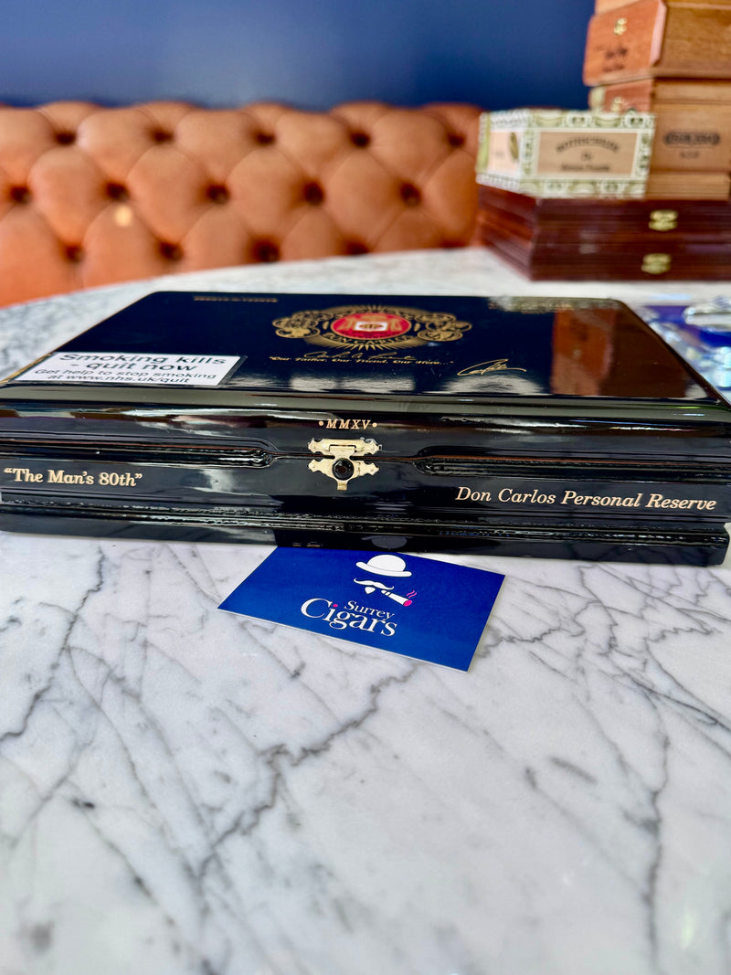 Arturo Fuente - Don Carlos Edicion De Aniversario "The Man's 80th" Personal Reserve