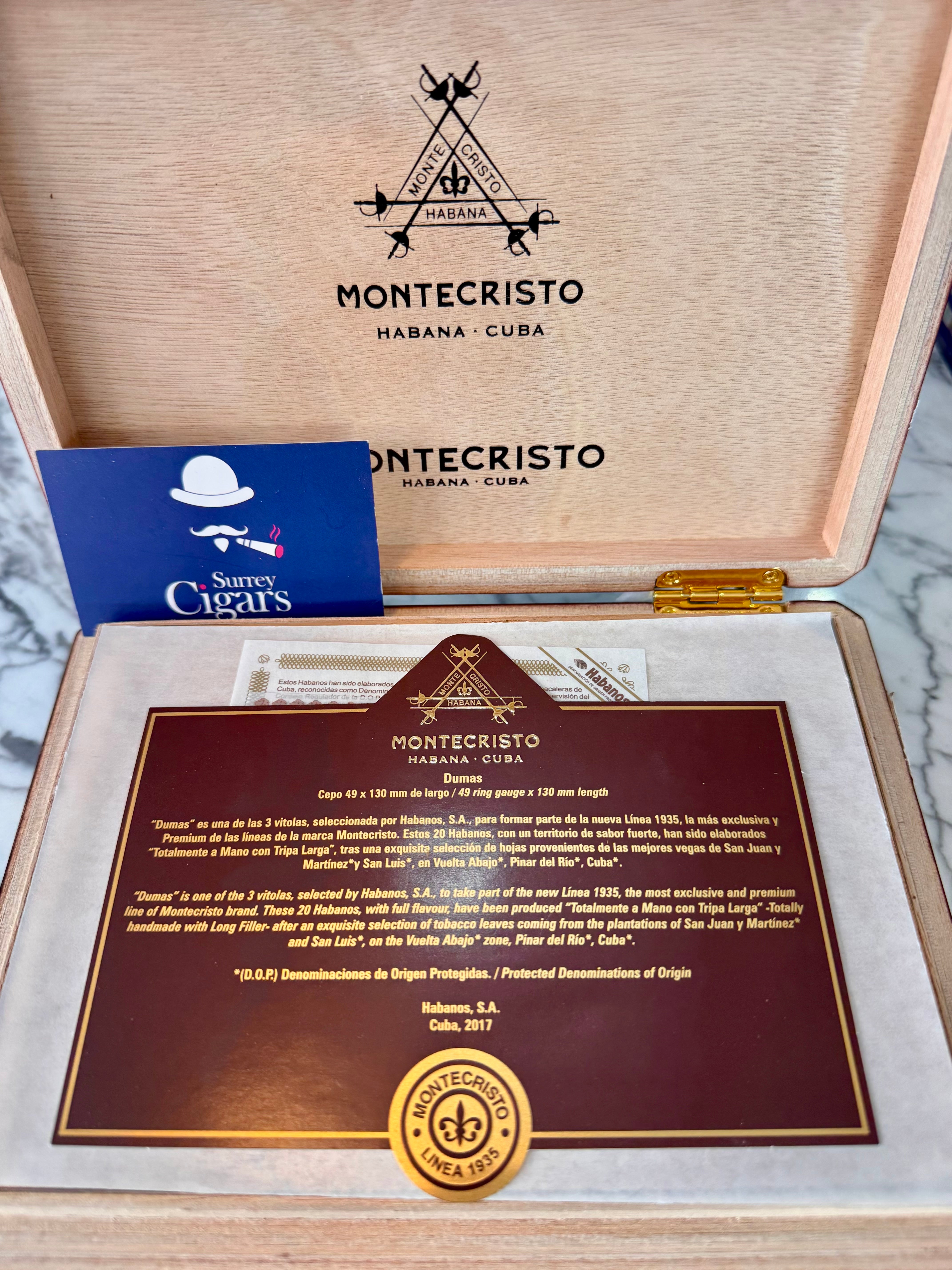 Montecristo Linea 1935 Dumas