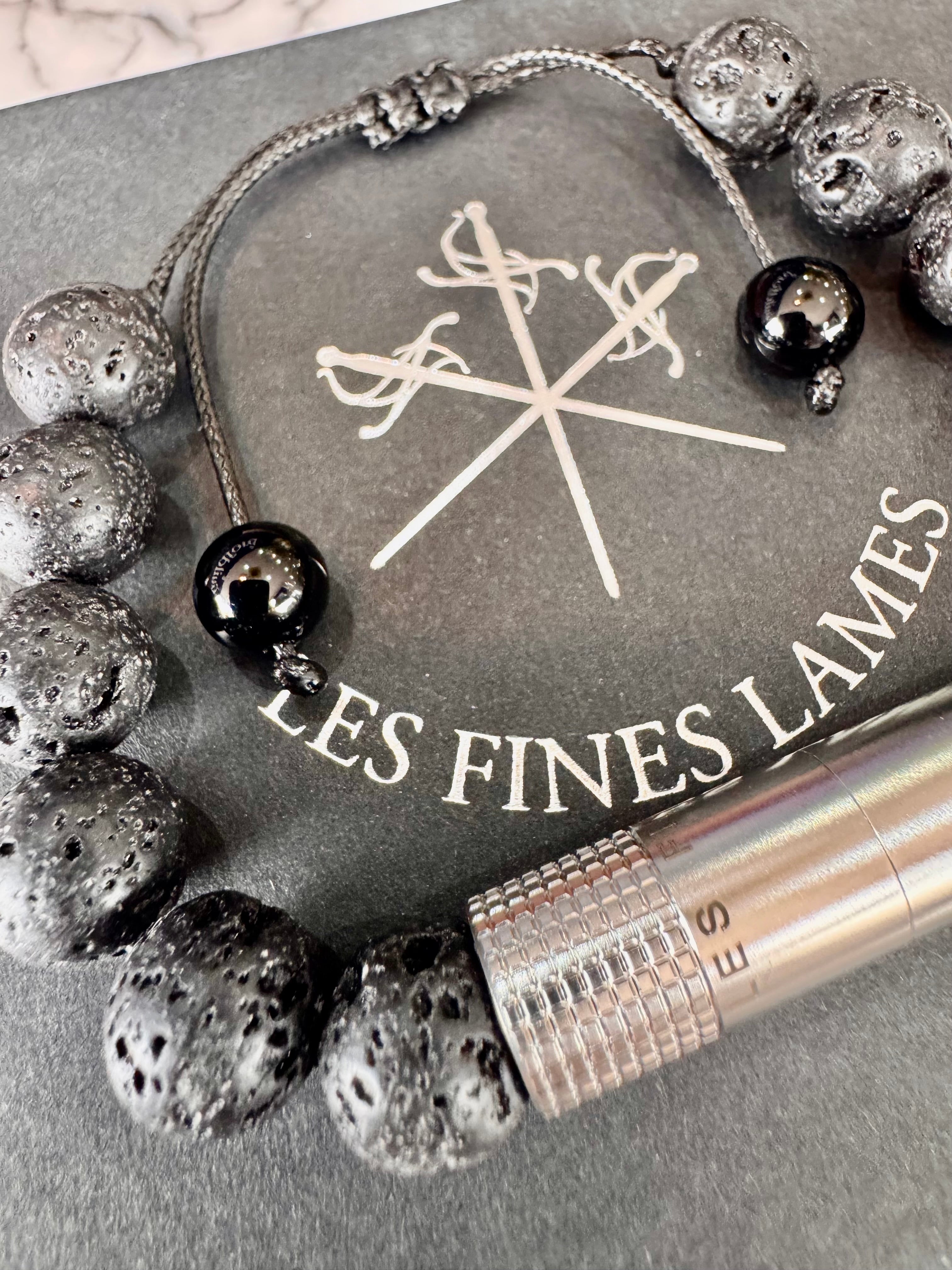 Les Fines Lames - The Punch Bracelet (Lava) Adjustable Edition