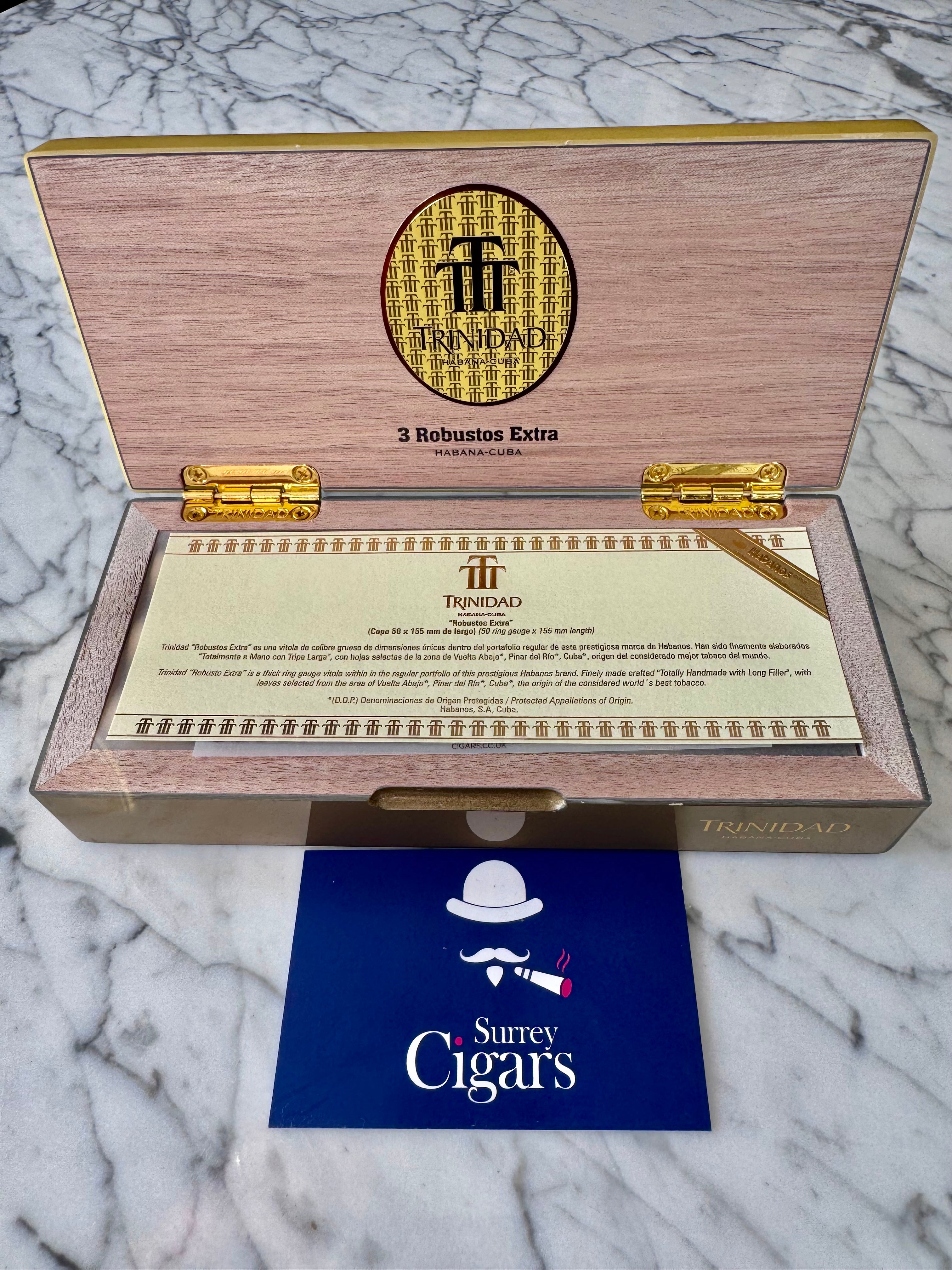Trinidad Robusto Extra Box of 3