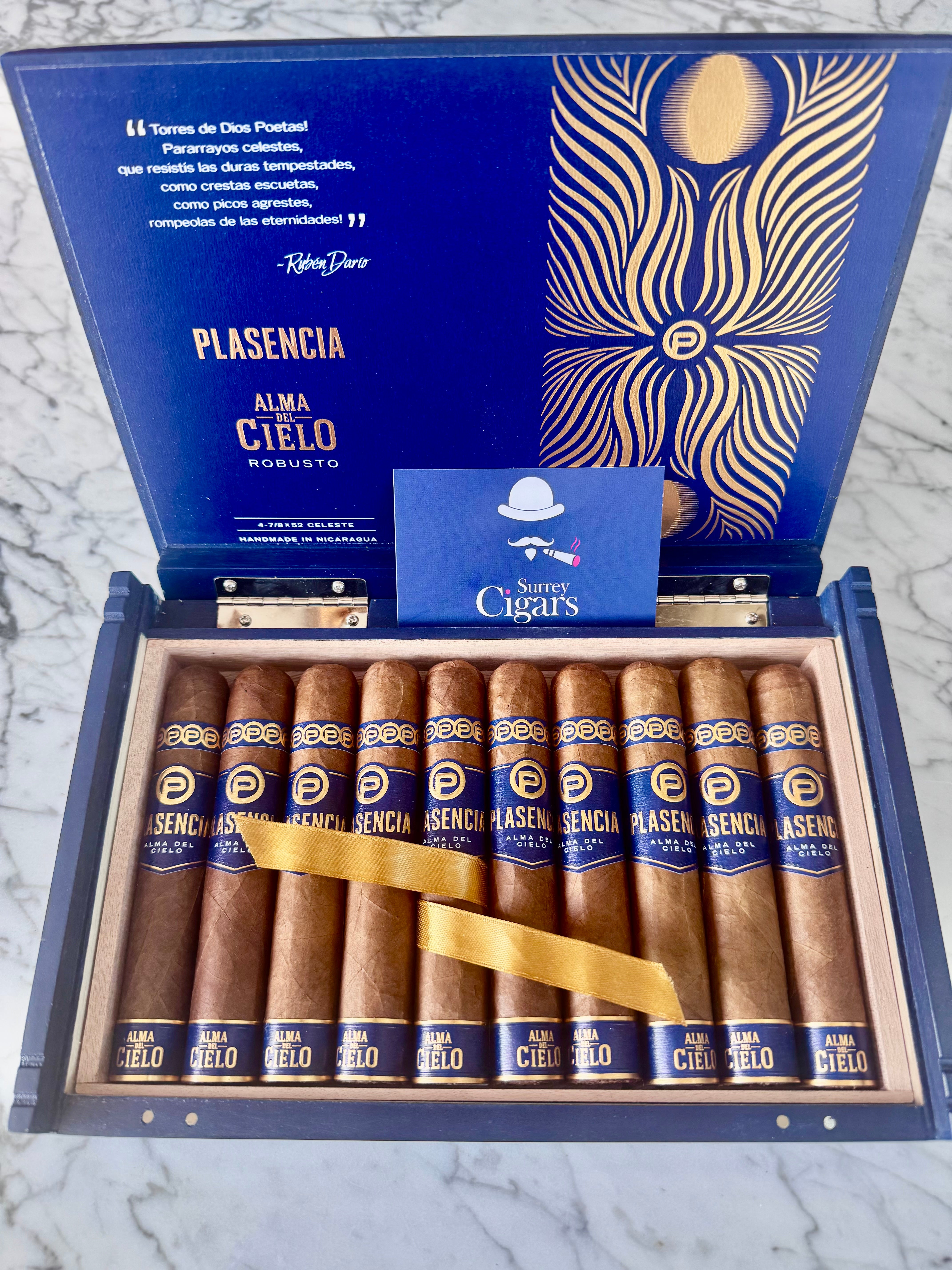 Plasencia Alma Del Cielo Amanecer Celeste Robusto NEW