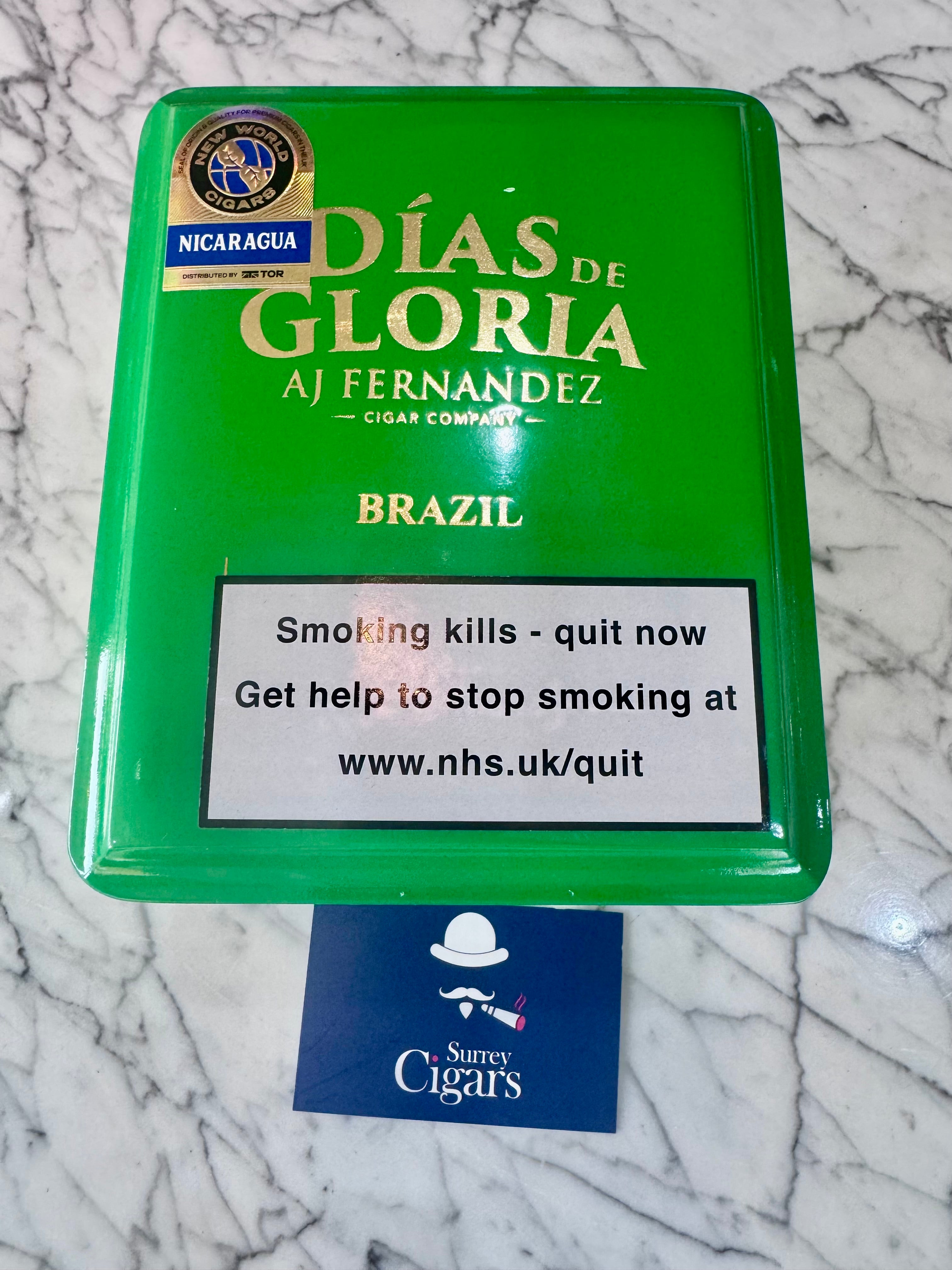 A.J. Fernandez Dias De Gloria Brazil Robusto  NEW