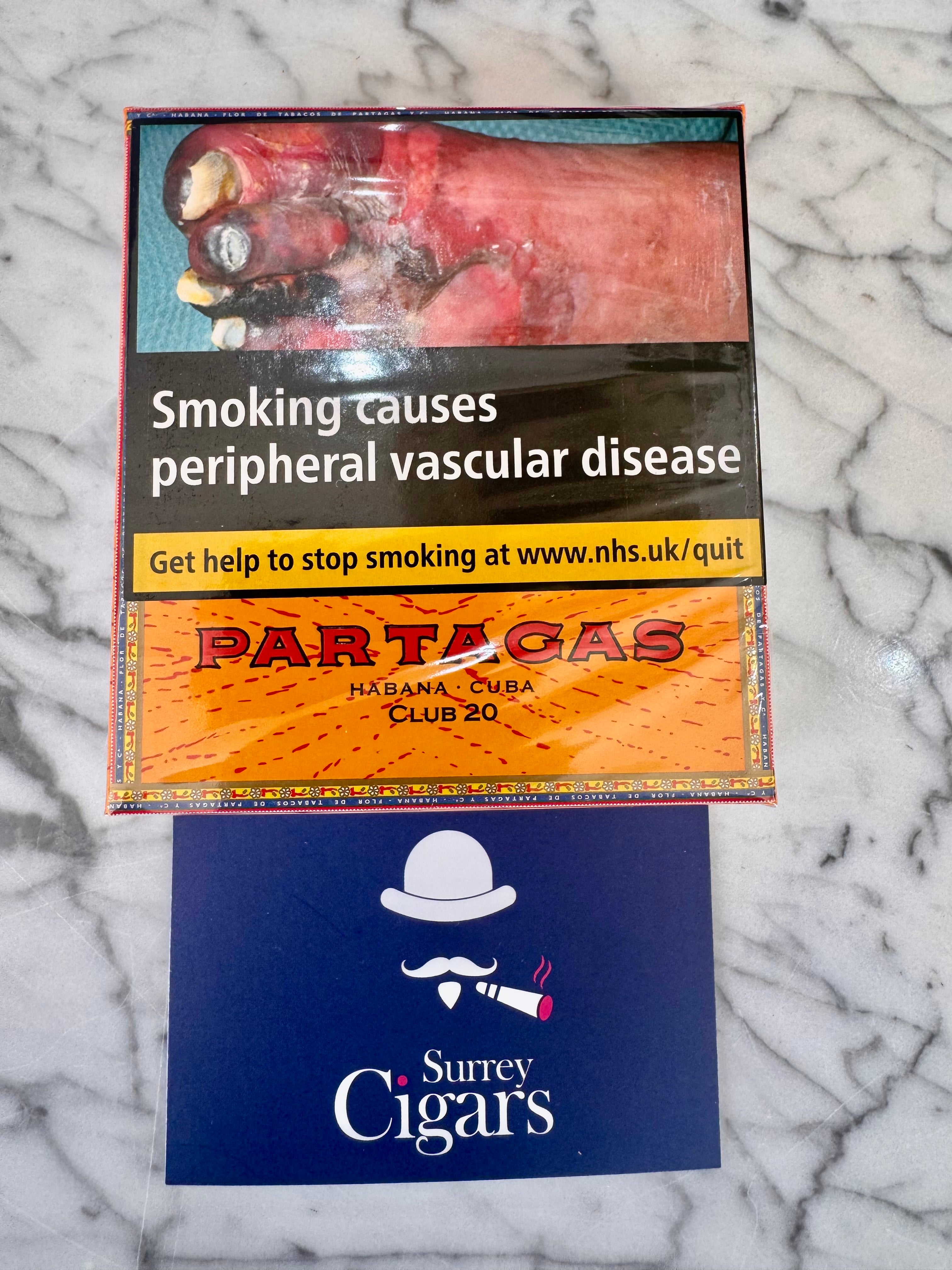 Partagas Club 20 Cigarillos