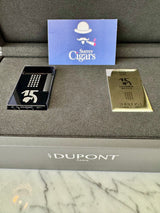 ST Dupont Ligne Cohiba Behike 2 Double flame,   Lacquered lighter Cohiba Behike black C16003CL