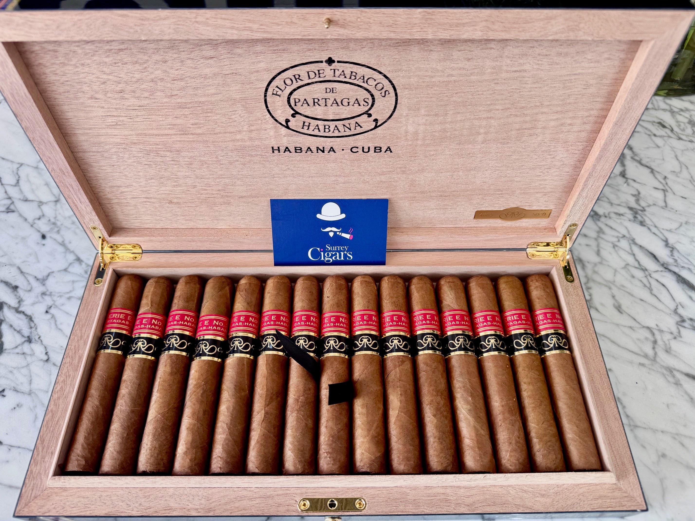 Partagas Serie E No.2 Gran Reserva Cosecha 2015 Cigar – Box of 15 (No. 4883 / 5000)  IN STOCK