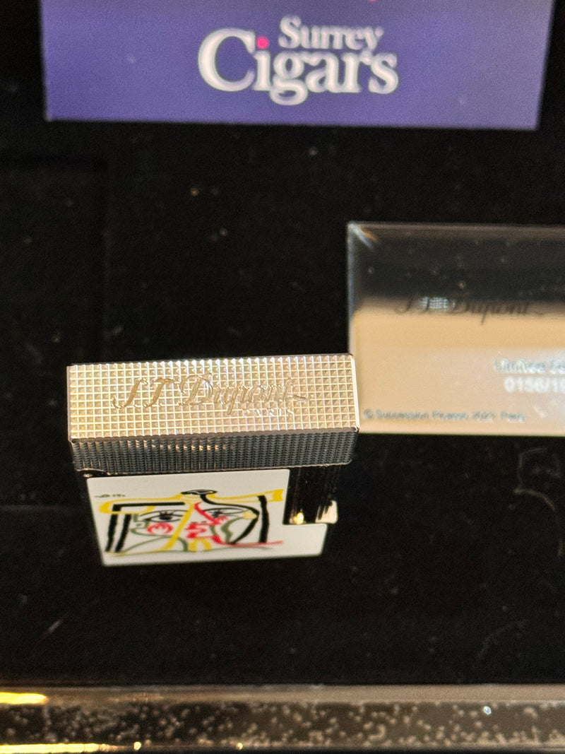 S.T. Dupont Ligne-2 Picasso "Portrait of Jacqueline with Straw Hat" Limited Edition Lighter (No. 0156/1962)