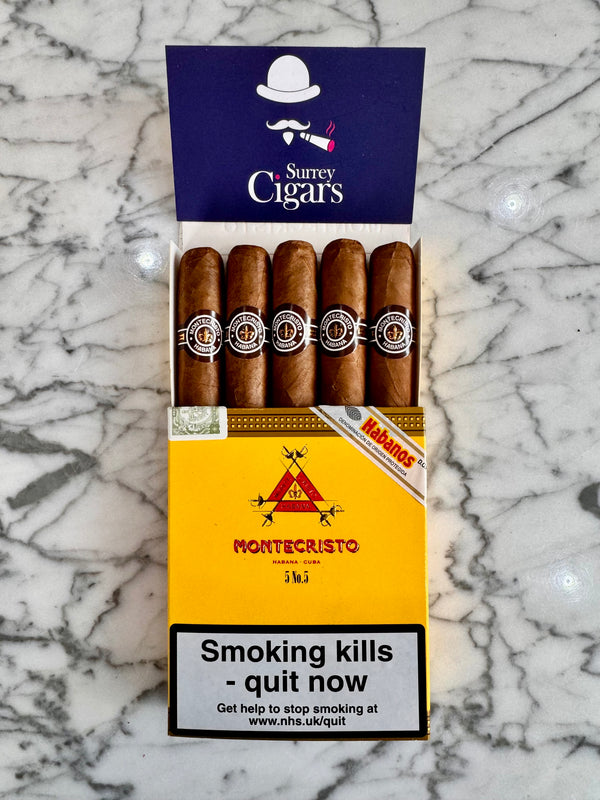 Montecristo No.5  A Pack of 5 Cigars