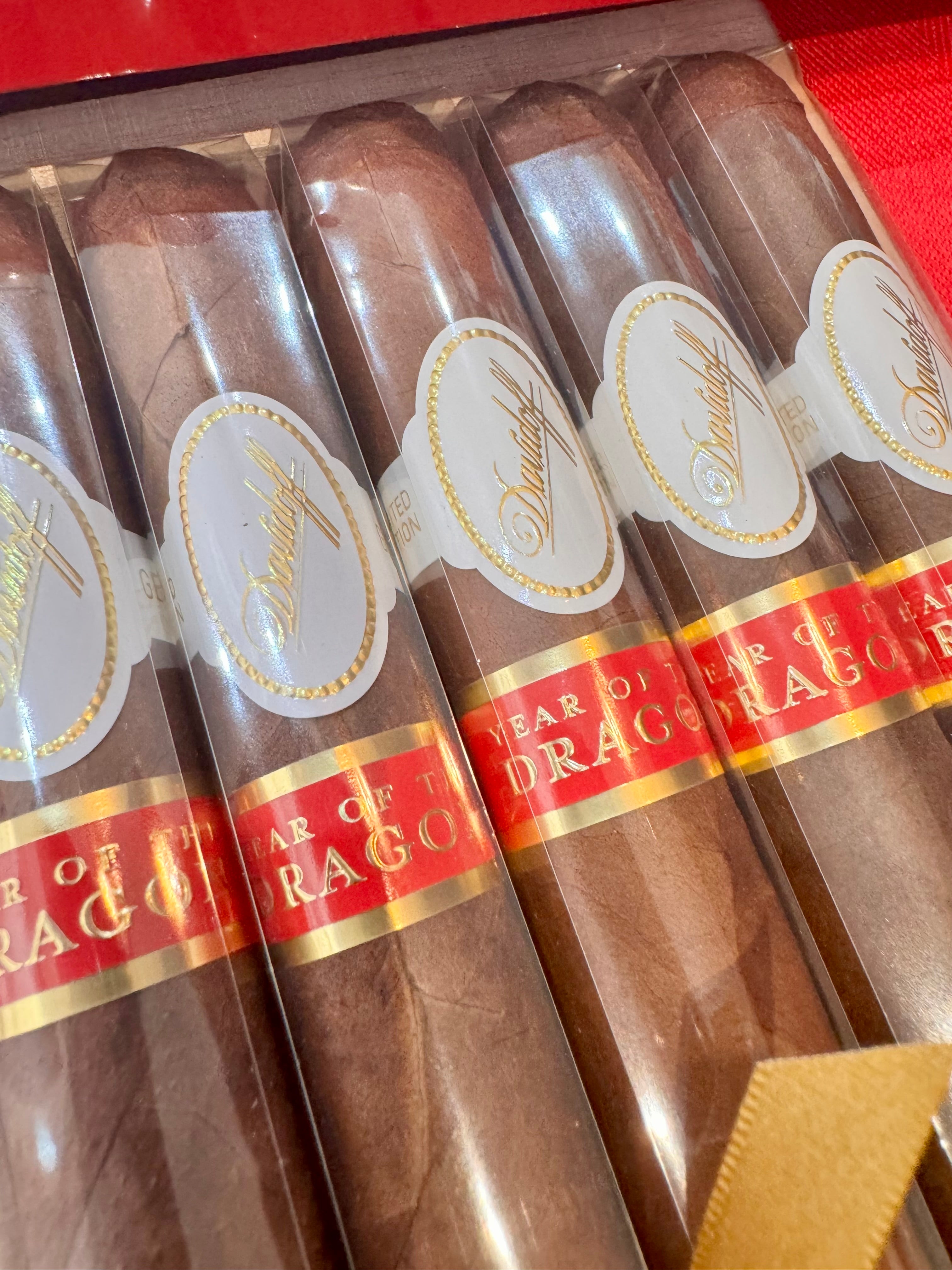 Davidoff Year of the Dragon Limited Edition 2024 Only 19,500 Boxes Worldwide