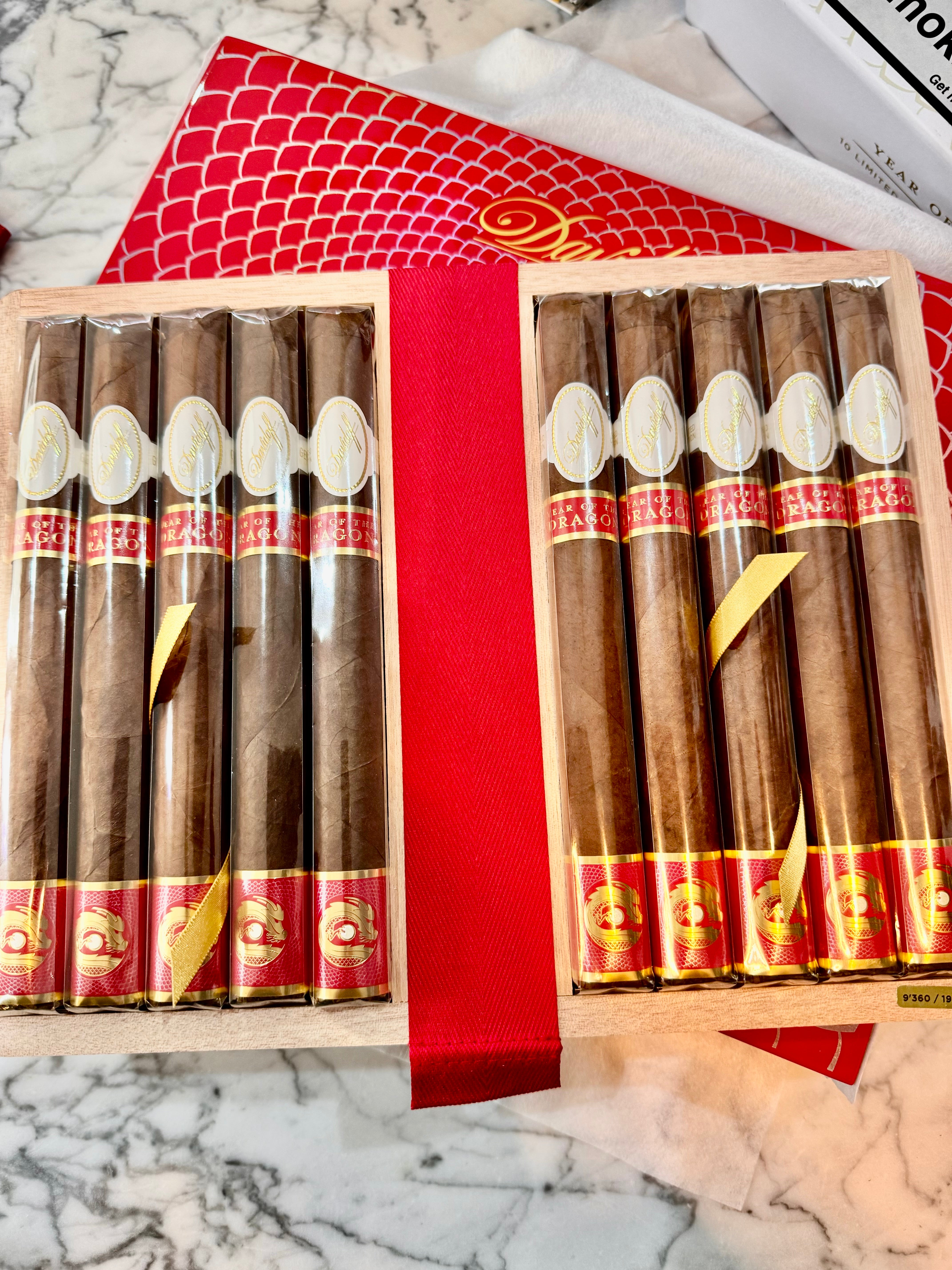 Davidoff Year of the Dragon Limited Edition 2024 Only 19,500 Boxes Worldwide