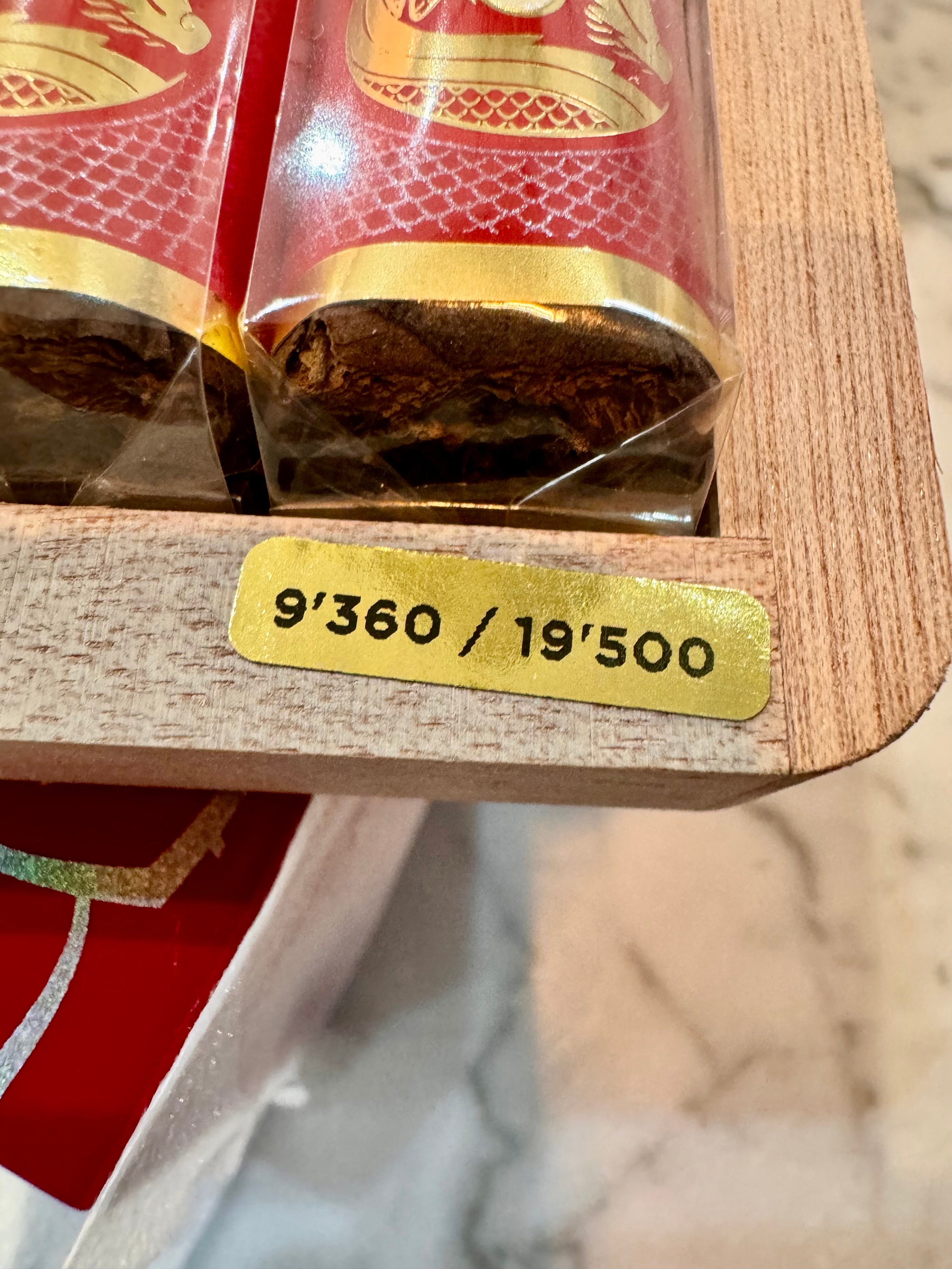 Davidoff Year of the Dragon Limited Edition 2024 Only 19,500 Boxes Worldwide