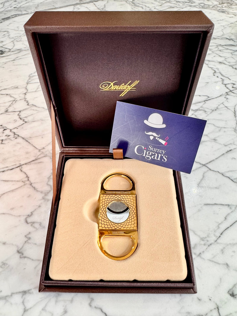 Davidoff Year of the Dragon Limited Edition 2024 Cigar Cutter (No.233/588)  **JUST ARRIVED IN STOCK**