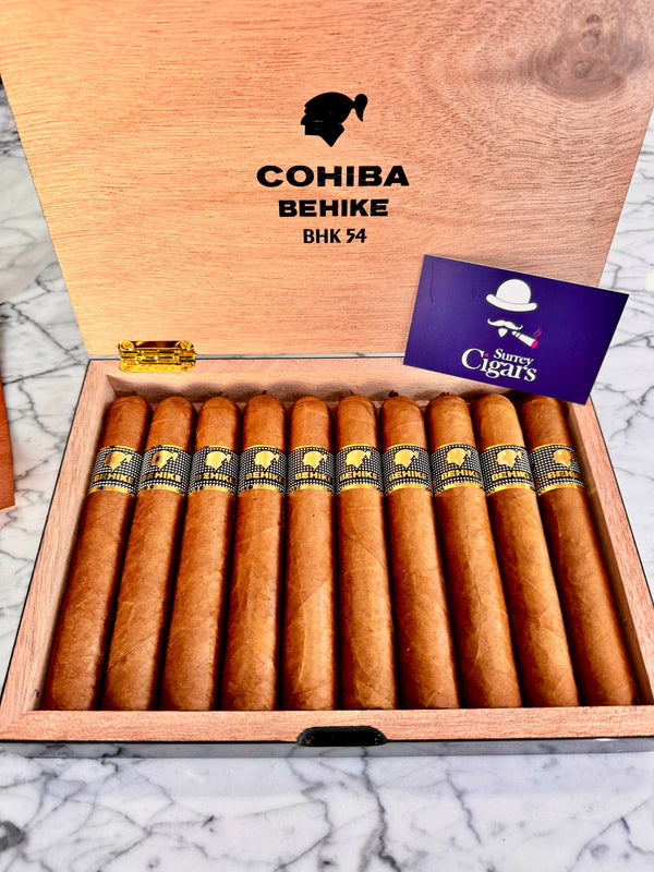 Cohiba Behike BHK 54 Box of 10 Limited Production EMS