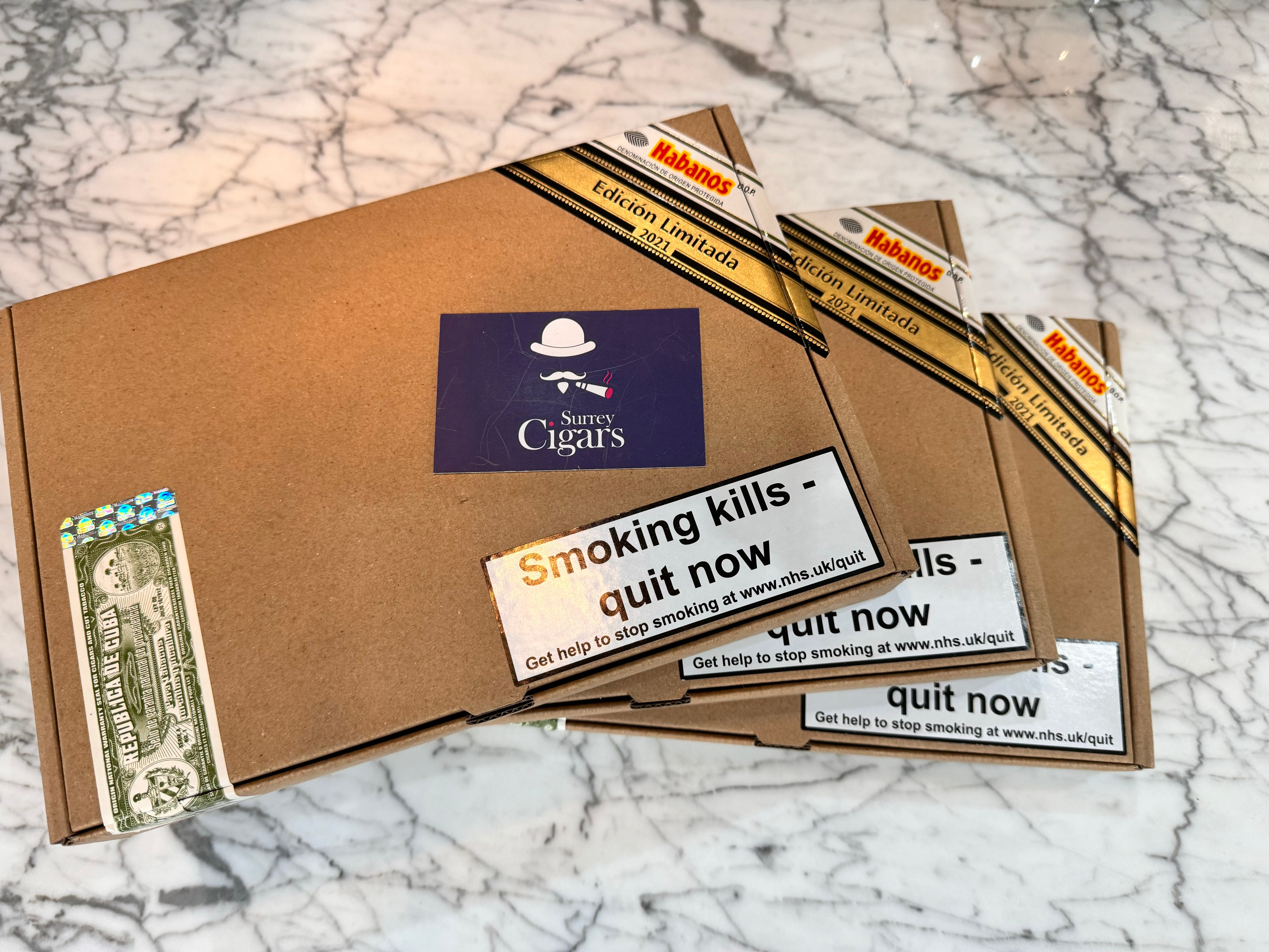 NOW SOLD OUT -  A special Cuban Cigar Dinner Event with the Limited Edition Hoyo de Monterrey Monterreyes No. 4 Edicion Limitada 2021 at The Weyside in Guildford