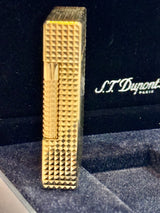 S.T. Dupont Le Grand Yellow Gold Diamond Head Lighter