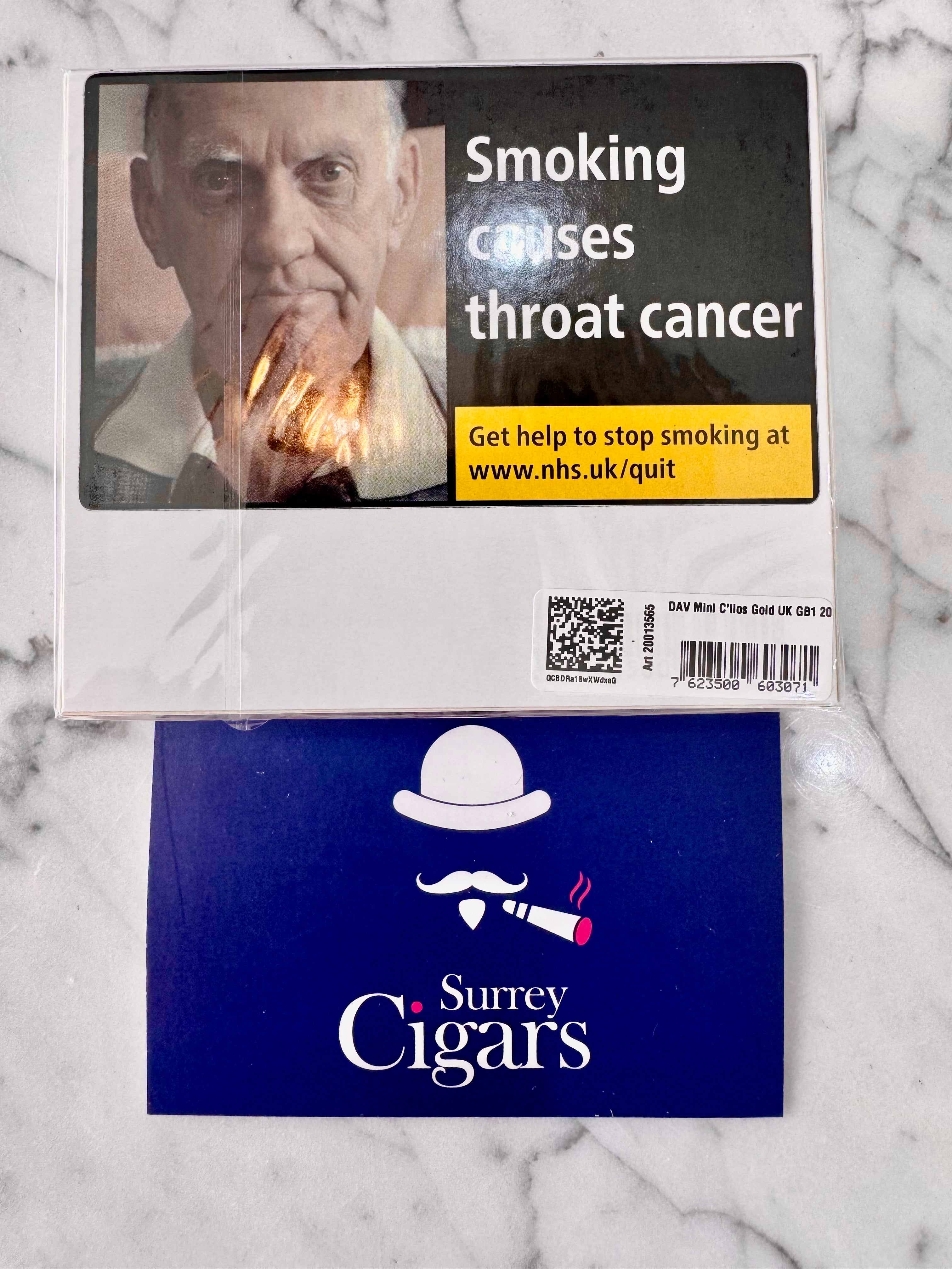 Davidoff Mini Gold (20 Cigarillos)