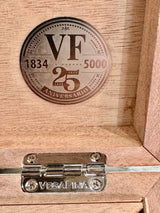 VegaFina 1998 25th Aniversario Cum Laude. Limited to 5,000 numbered boxes of 25 cigars