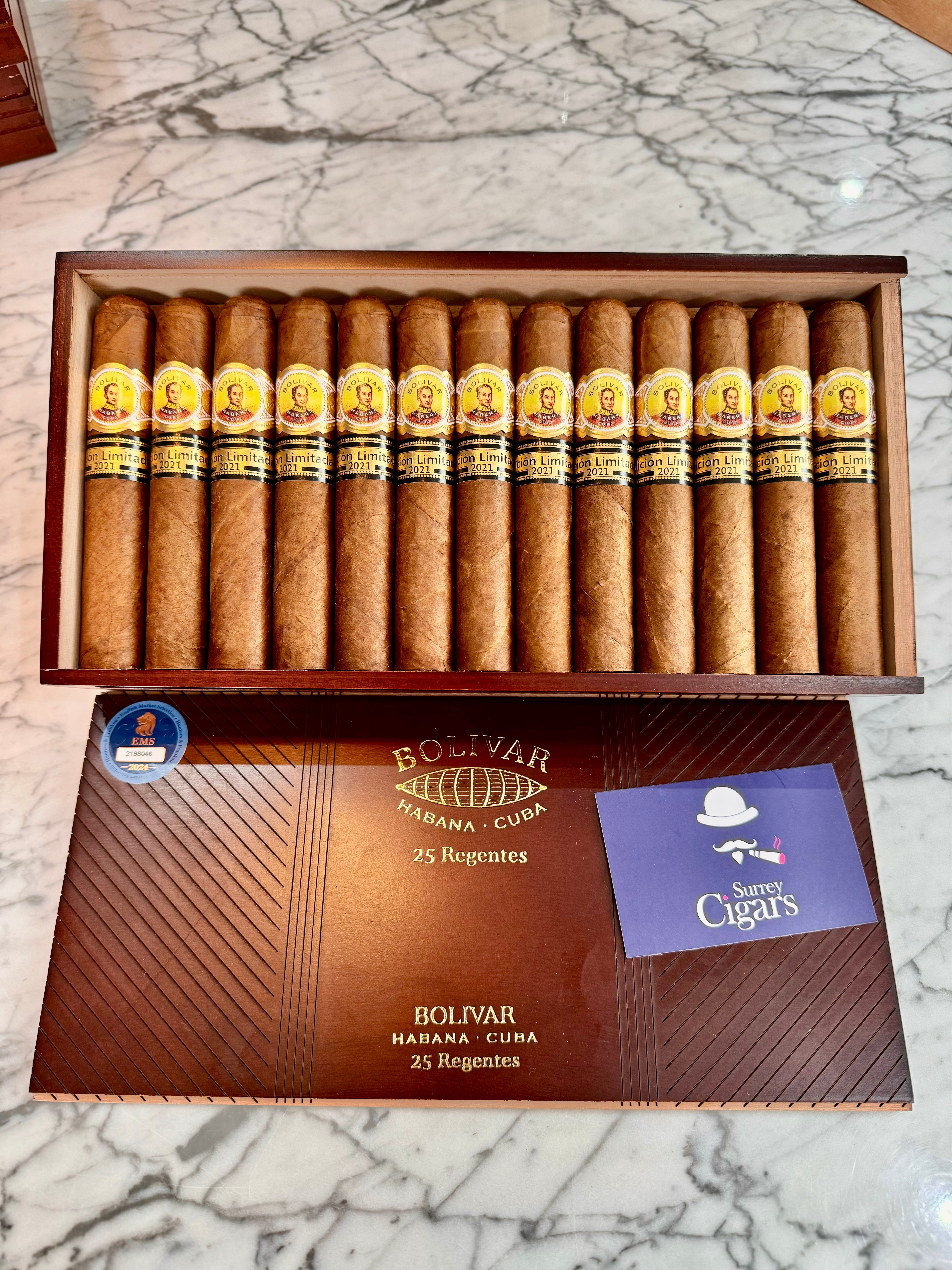 Bolivar Regentes 2021 Habanos Limited Edition.