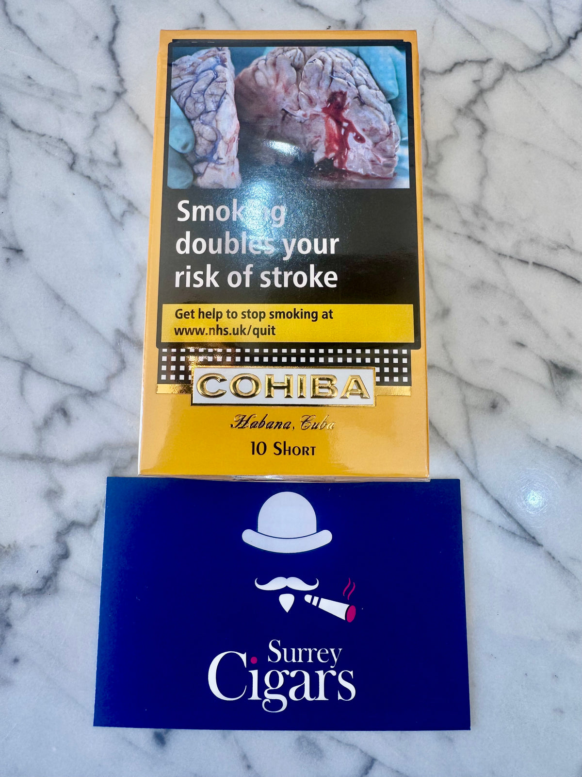 Cohiba Shorts Pack of 10 Cigars