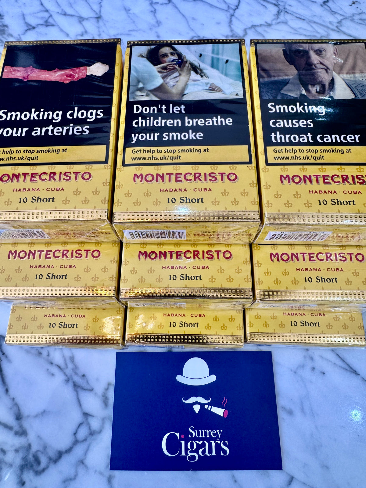 Montecristo Shorts  Pack of 10 Cigars
