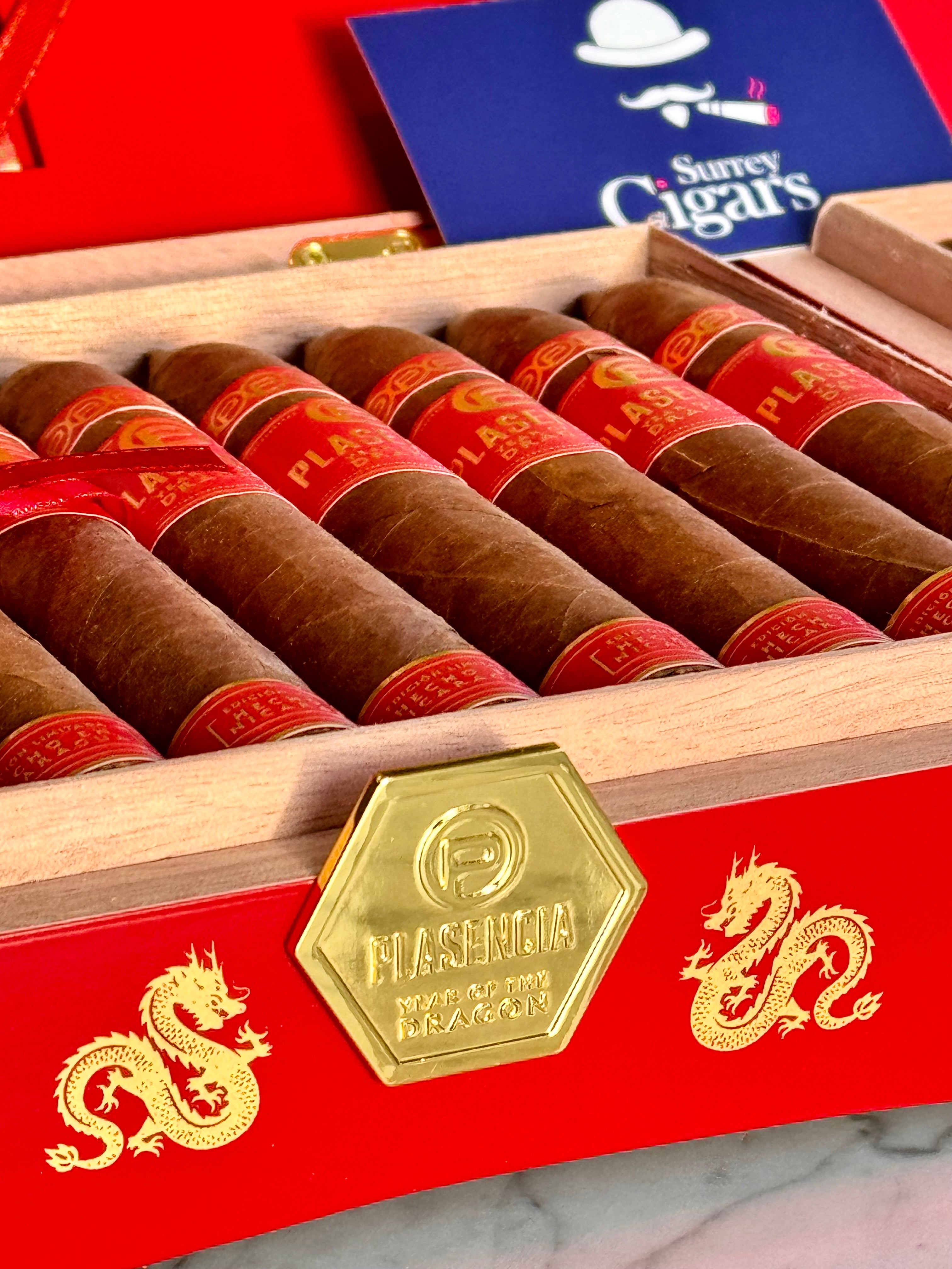 Plasencia The Year of the Dragon Limited Edition 2024 Cigar. Only 3,000 Boxes Worldwide