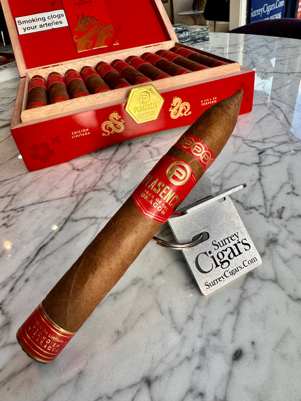 Plasencia The Year of the Dragon Limited Edition 2024 Cigar. Only 3,000 Boxes Worldwide