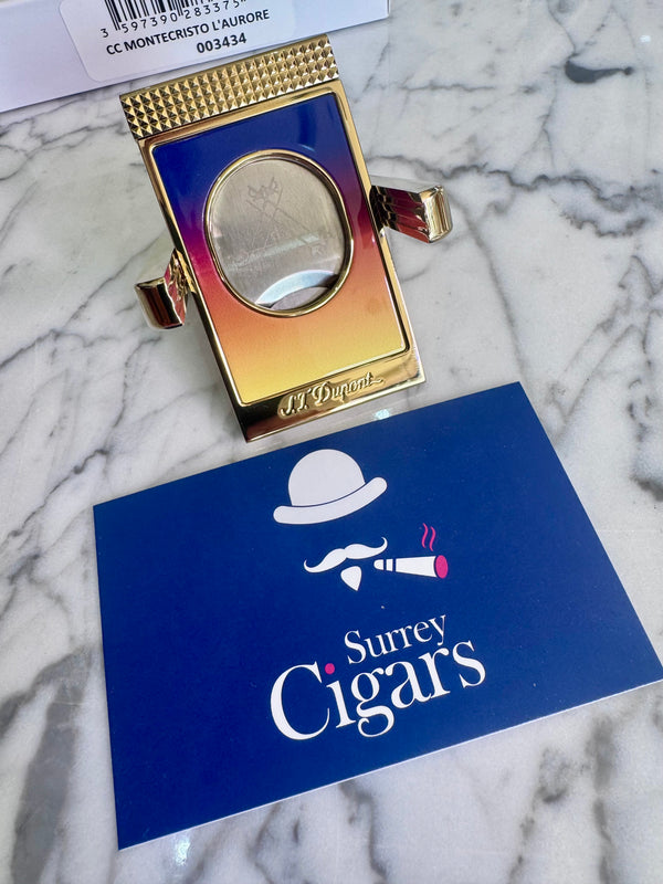 S.T. Dupont Stand Cigar Cutter Montecristo L'Aurore - 003434