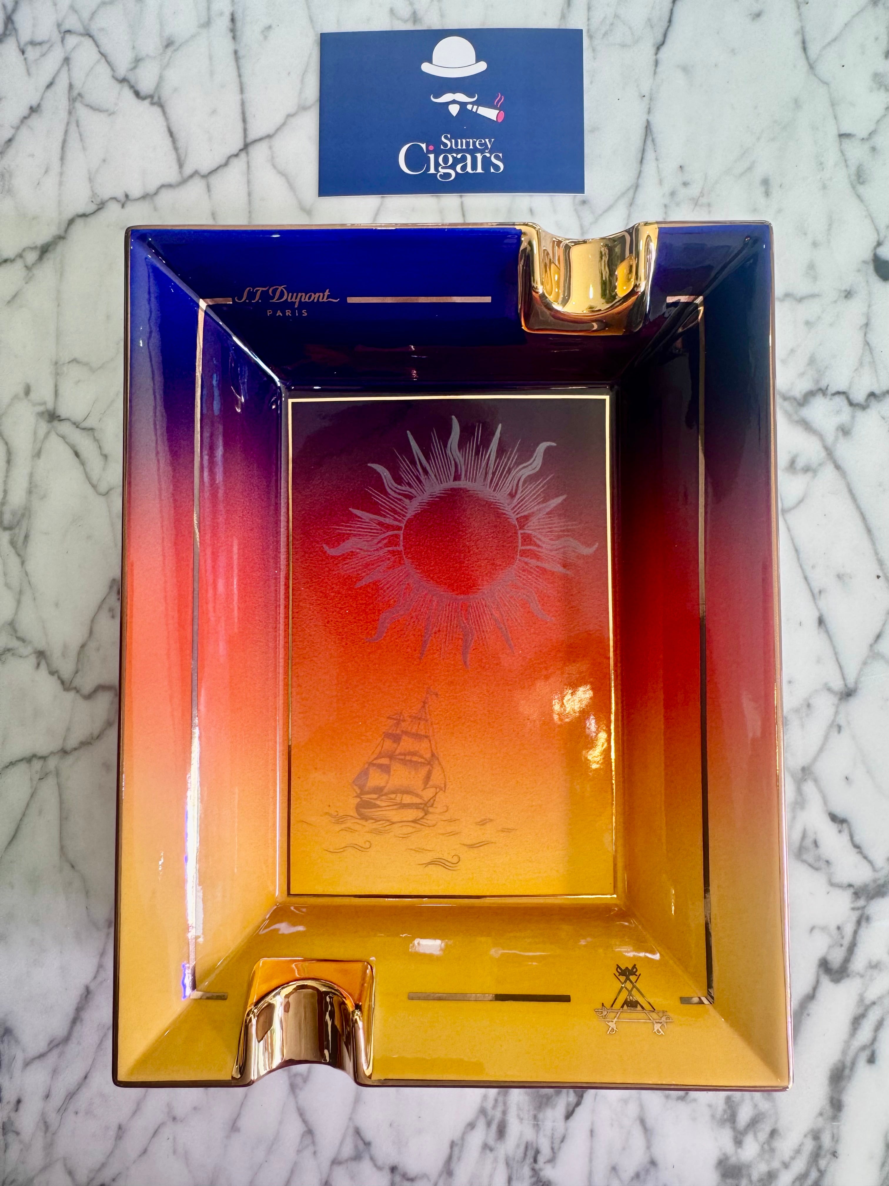 S.T. Dupont Cigar Ashtray Montecristo L'aurore - 006434