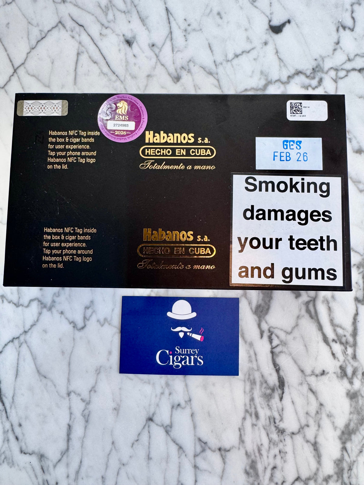 Cohiba Talisman 2026 60th Anniversary (Box of 3)