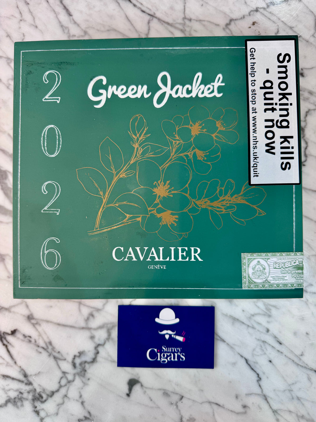 Cavalier Green Jacket Churchill Cigar Limited Edition 2025 (Box of 11 Cigars)