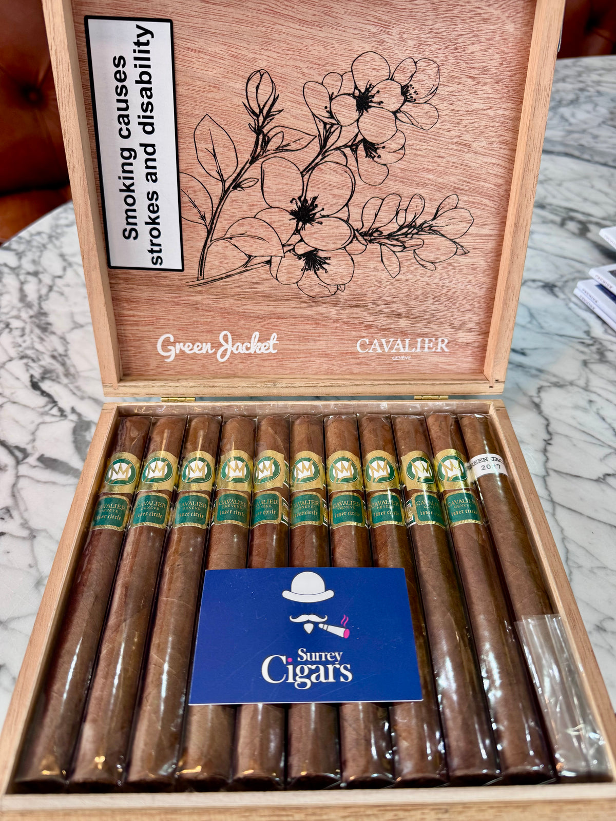 Cavalier Green Jacket Churchill Cigar Limited Edition 2025 (Box of 11 Cigars)