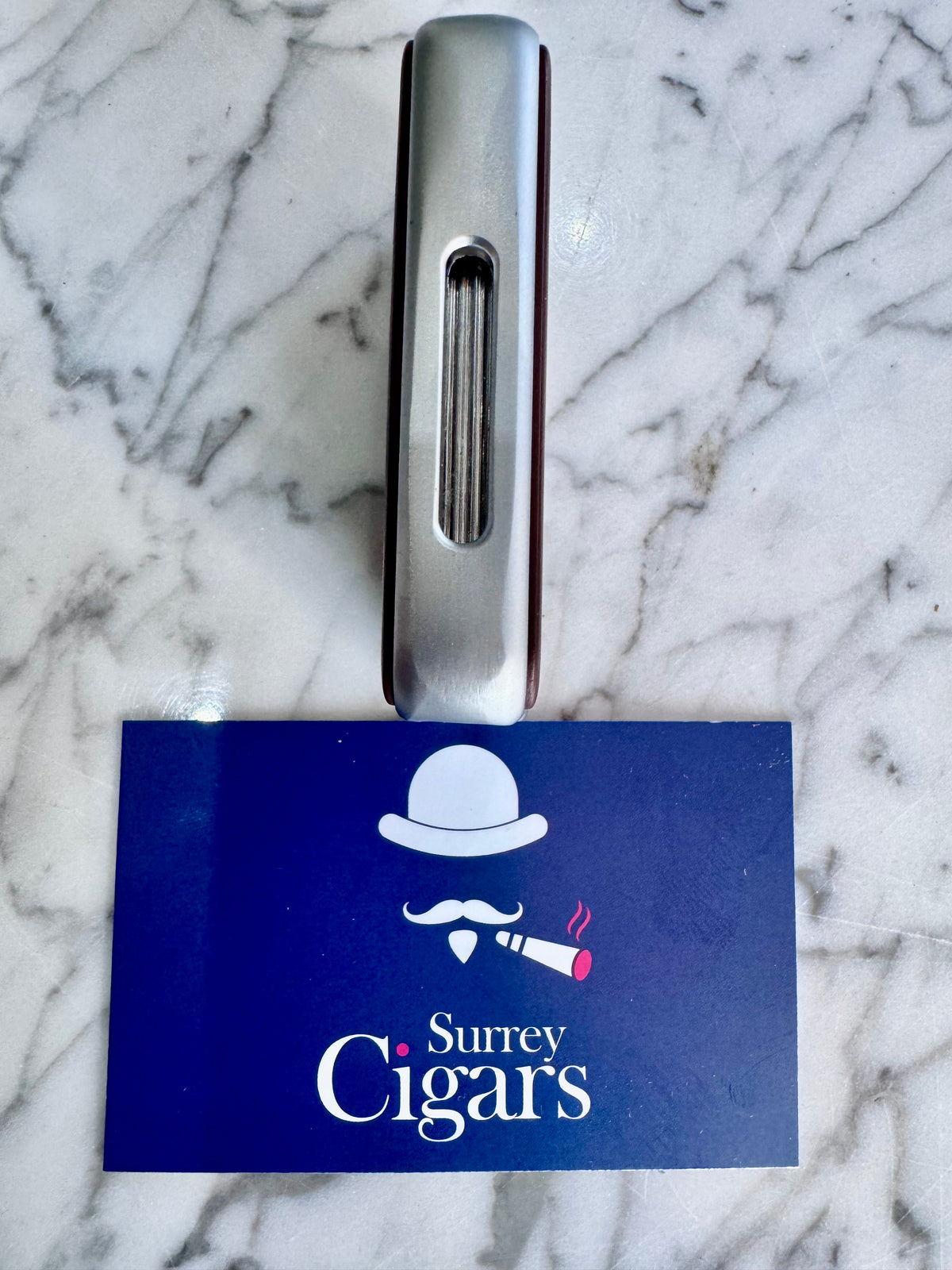 Mantis Vectra Angled Jet Flame Lighter with Punch Cutter