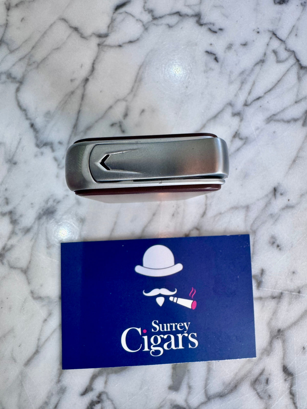 Mantis Vectra Angled Jet Flame Lighter with Punch Cutter