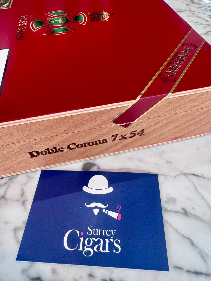 The Wise Man Maduro Double Corona IN STOCK