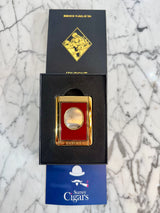NEW ST Dupont Cigar Cutter & Cigar stand Romeo y Julieta burgundy and White D-003550
