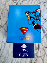 NEW ST Dupont Ligne 2 Superman DC Comics Gold /Blue D-C16027CL