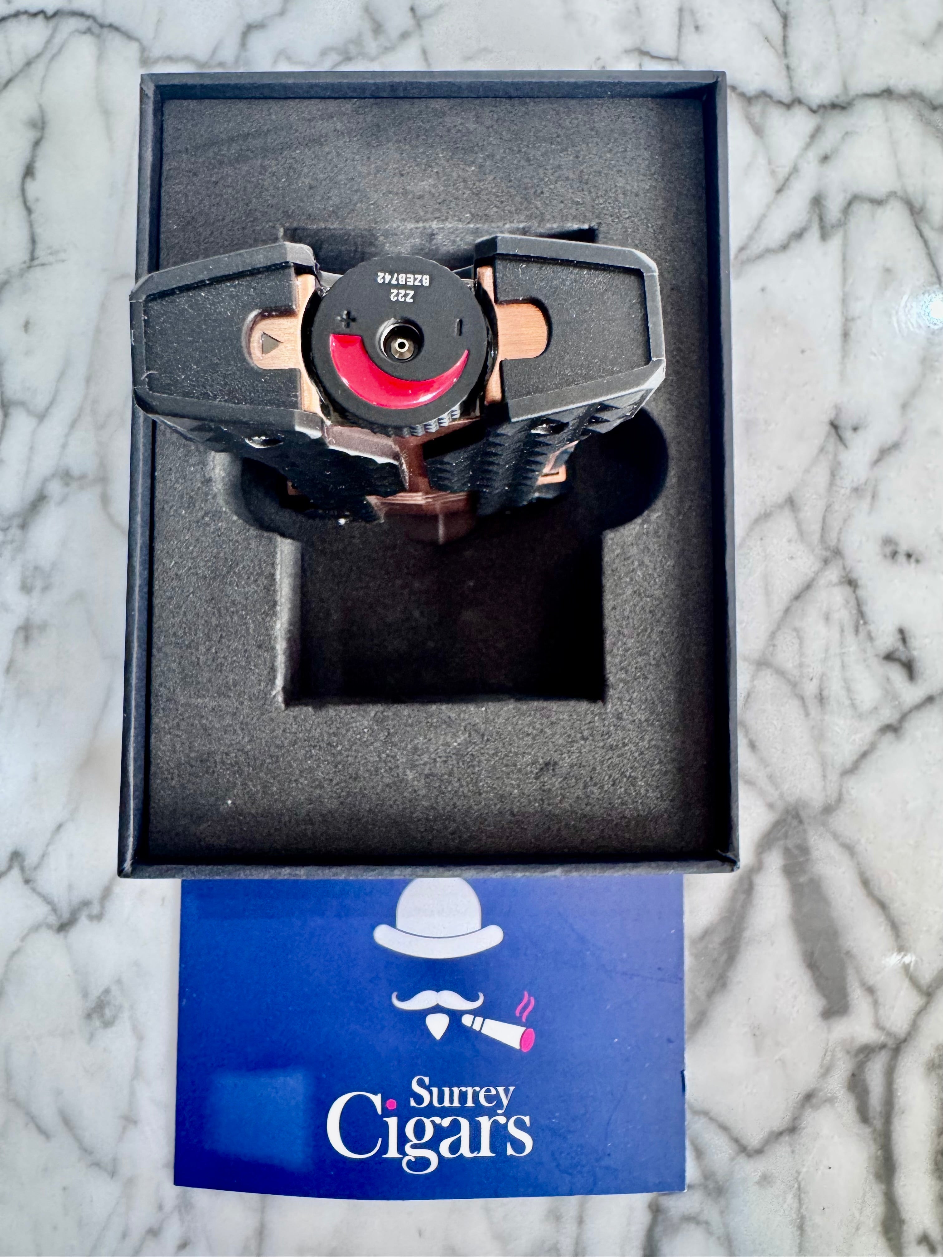 S.T. Dupont Windproof Soft Flame Brushed Lighter Copper W21325