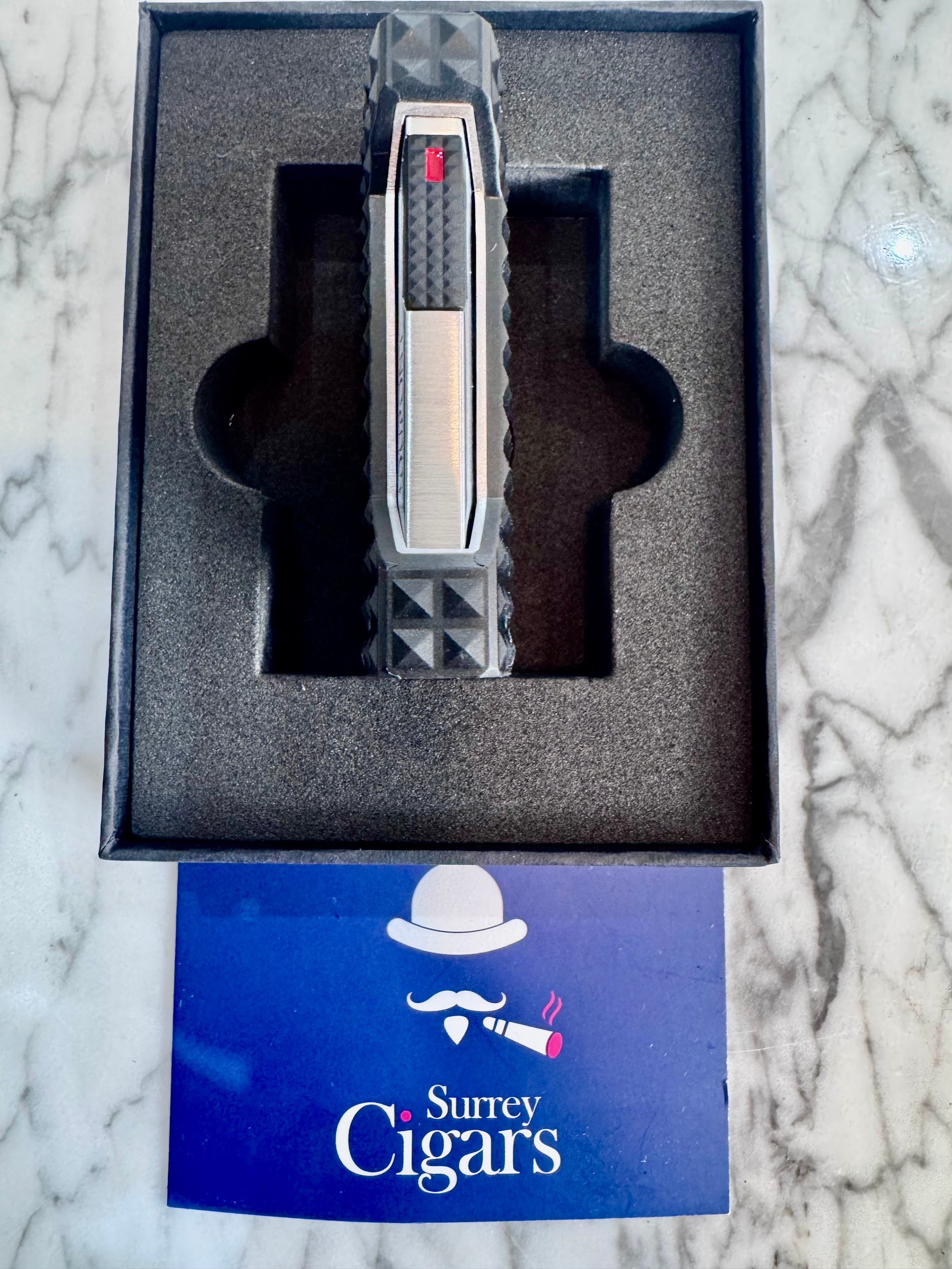 S.T. Dupont Windproof Soft Flame Brushed lighter Silver W21324