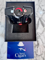 NEW S.T. Dupont Windproof Soft Flame Brushed lighter Silver W21324