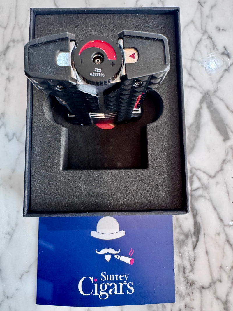 NEW S.T. Dupont Windproof Soft Flame Brushed lighter Silver W21324