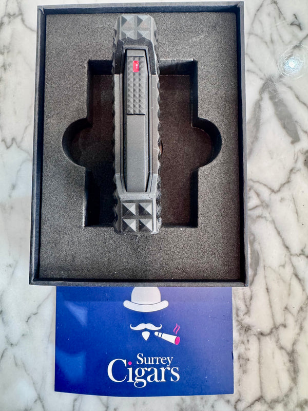 NEW S.T. Dupont Windproof Soft Flame Brushed lighter Black W21323