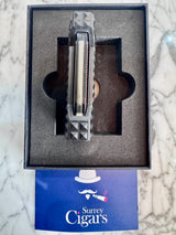 NEW S.T. Dupont Windproof Soft Flame Brushed lighter Black W21323