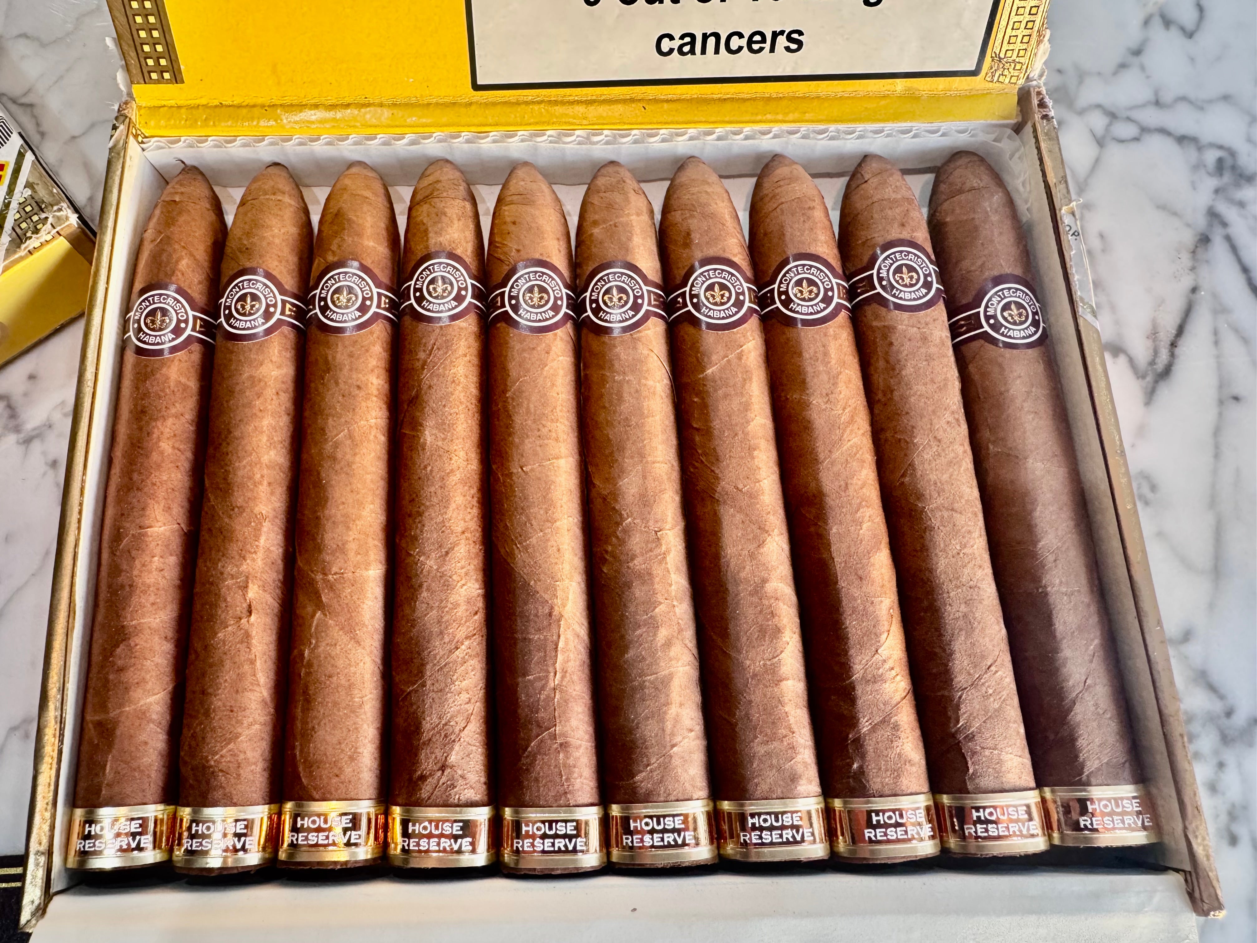 Montecristo 90th Anniversary Special Reserve Release by Hunters & Frankau 50 x Cigars Bundle.  ONLY 2 AVAILABLE
