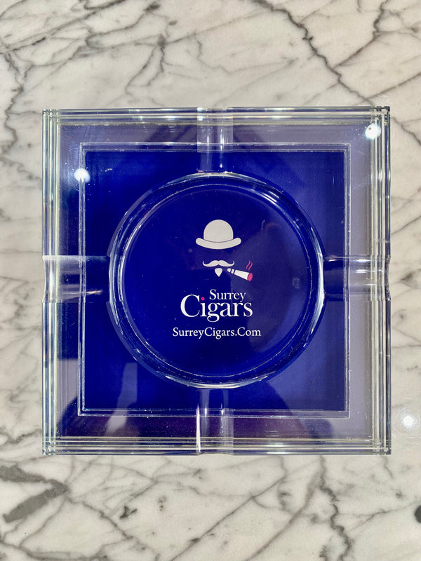 Limited Edition Surrey Cigars Glass Ashtray