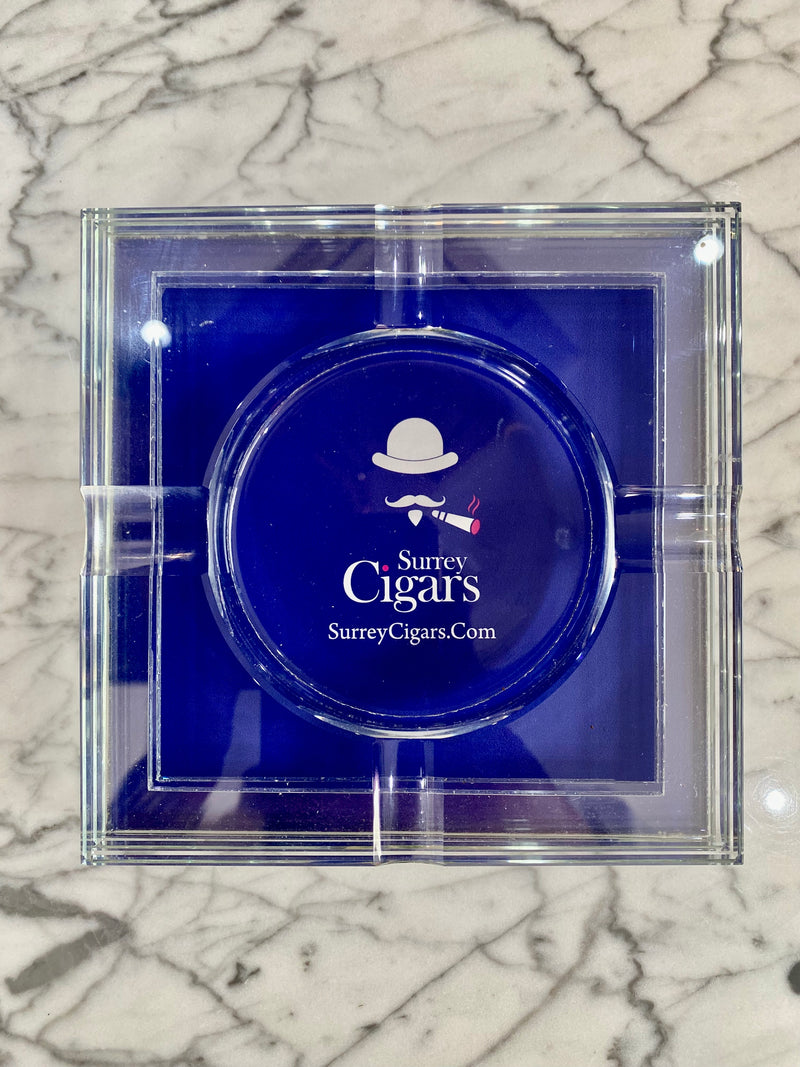 Limited Edition Surrey Cigars Glass Ashtray