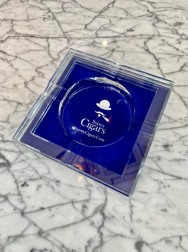 Limited Edition Surrey Cigars Glass Ashtray