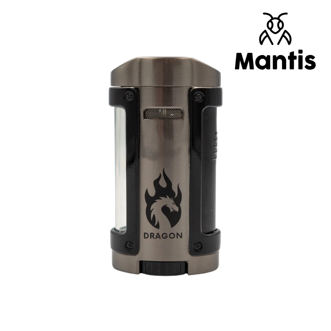 Mantis - Dragon Fortis - Jet Flame Lighter - Grey