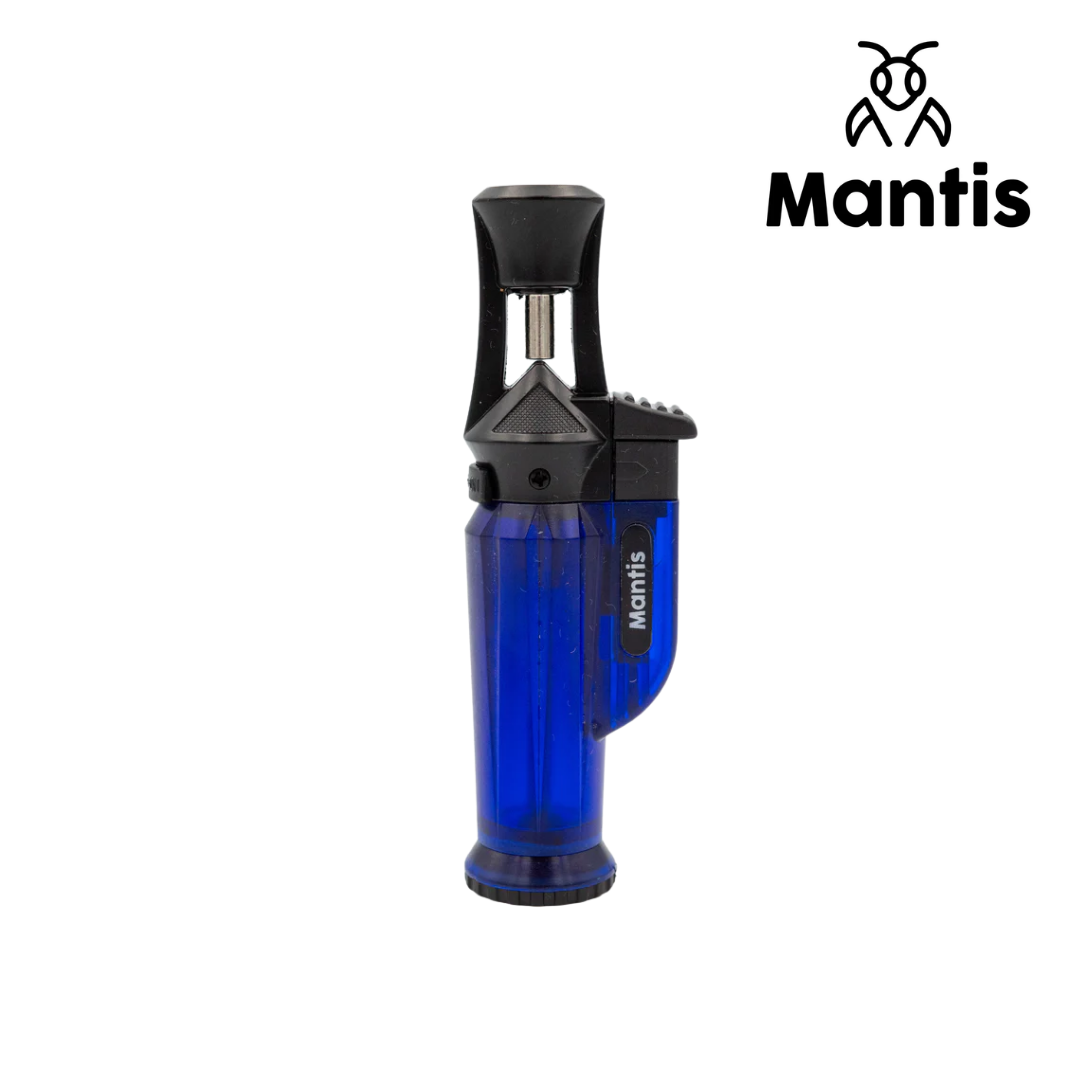 Mantis - Eraflame - Jet Flame Straight Lighter - Cobalt Blue