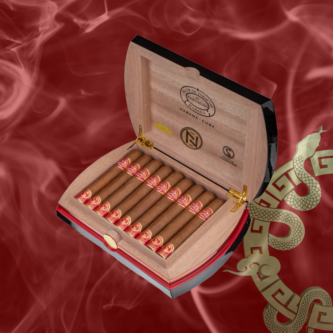 Partagas Cedros Year of the Snake Cigar - Box of 18 - Limited Edition NEW IN STOCK