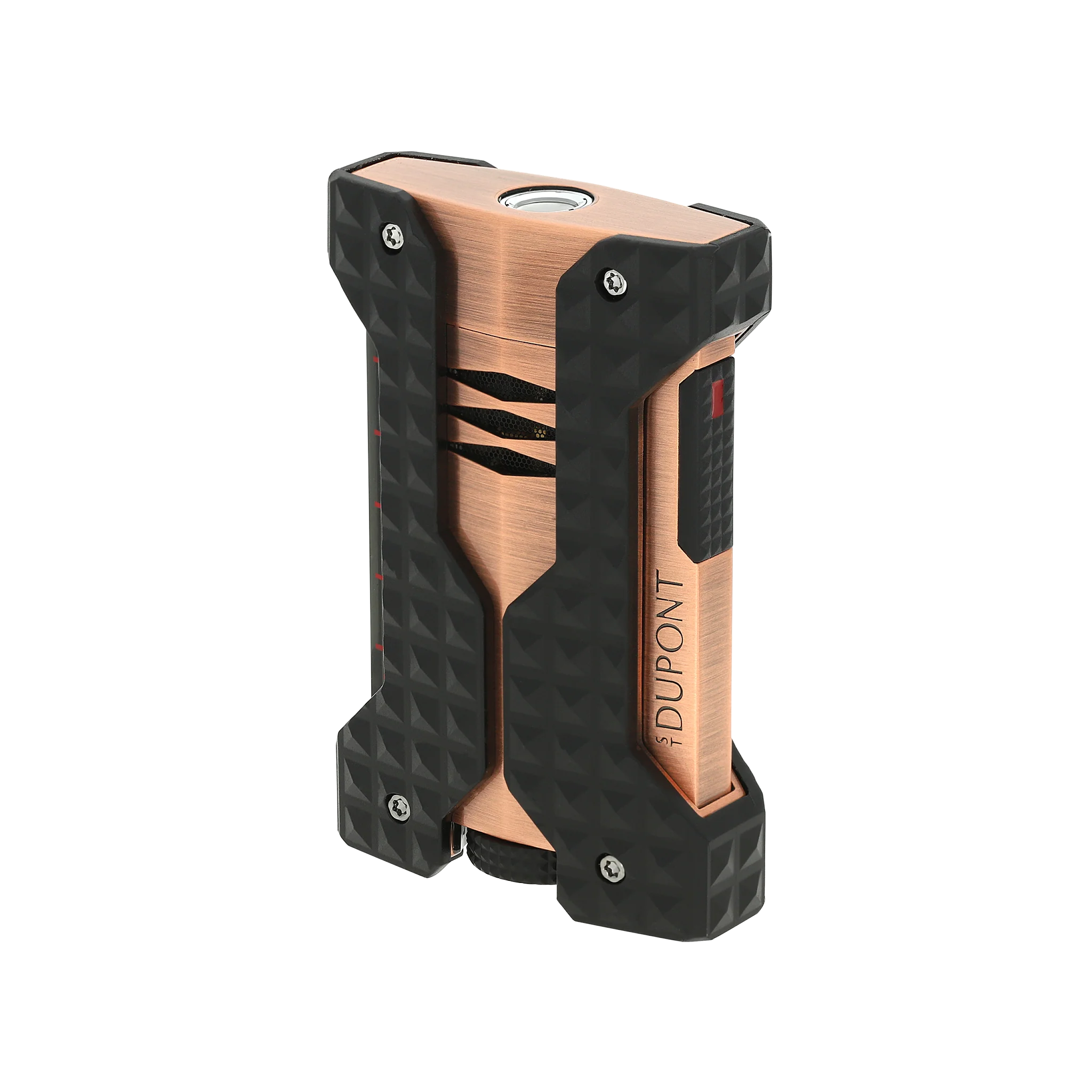 S.T. Dupont Windproof Soft Flame Brushed Lighter Copper W21325